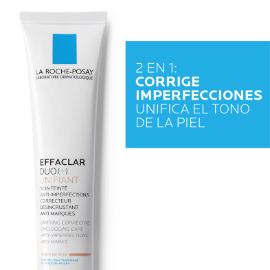 EFFACLAR DUO (+) UNIFIANT TONO INTERMEDIO 40 ML