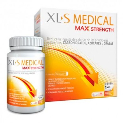XLS MAX STRENGH 120 COMPRIMIDOS