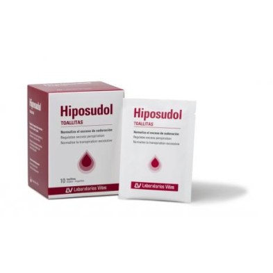 HIPOSUDOL TOALLITAS 3 ML 10 TOALLITAS