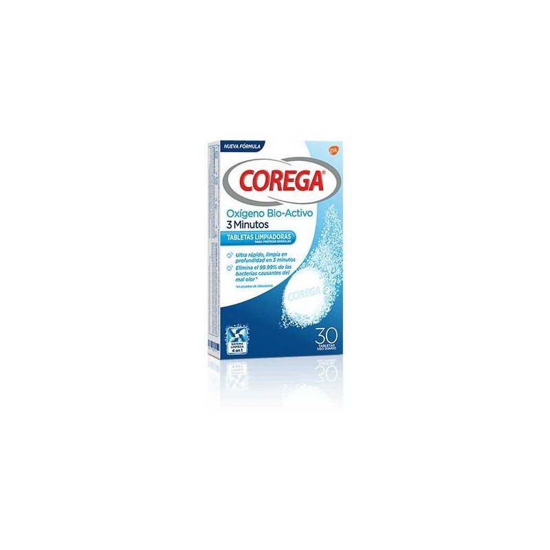 COREGA ACCION TOTAL TABLETAS 30U