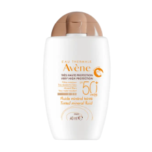 AVENE FLUIDO MINERAL CON COLOR PIELES SENSIBLES SPF 50+  40 ML