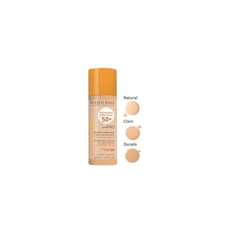 PHOTODERM NUDE SPF 50+ BIODERMA COLOR DORADO 40