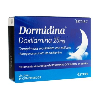 Dormidina 25 mg Sin Receta