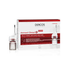 DERCOS AMINEXIL CLINICAL 5 MUJER 6 ML 21 MONODOS