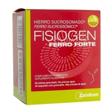 FISIOGEN FERRO FORTE SOBRES 30 SOBRES