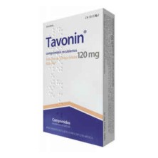 TAVONIN 120 MG 30 COMPRIMIDOS RECUBIERTOS