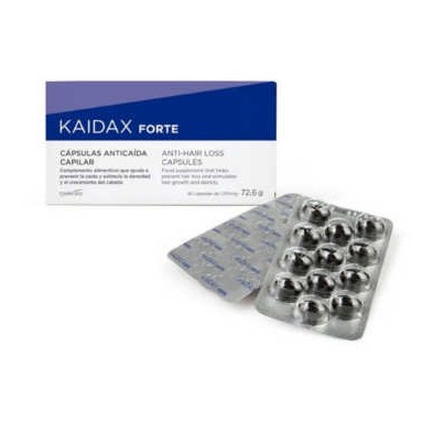 KAIDAX FORTE ANTICAIDA CAPILAR CAPSULAS 60 CAPS