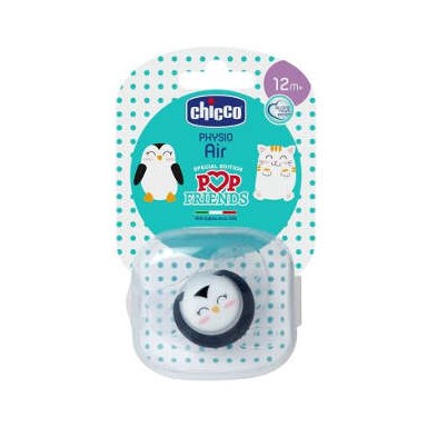 CHICCO CHUPETE POP FRIENDS LATEX 12M+