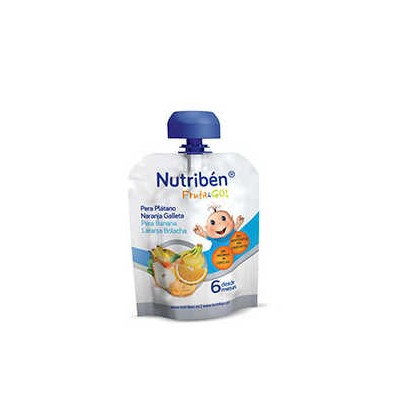 NUTRIBEN FRUTA & GO GALLETAS PERA PLATANO NARANJ