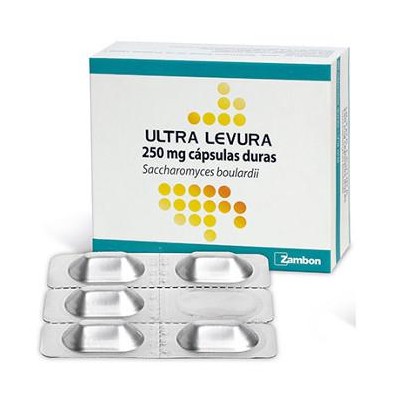 Ultra Levura 250mg 10 caps.