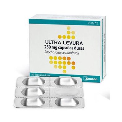 Ultra Levura 250mg 20 Cápsulas al Mejor Precio