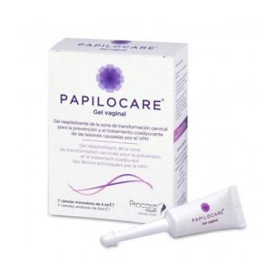 PAPILOCARE GEL VAGINAL 7 CANULAS