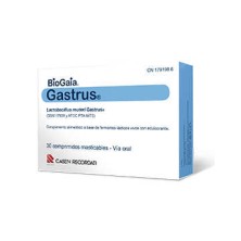 GASTRUS COMPRIMIDOS MASTICABLES 30 COMPRIMIDOS