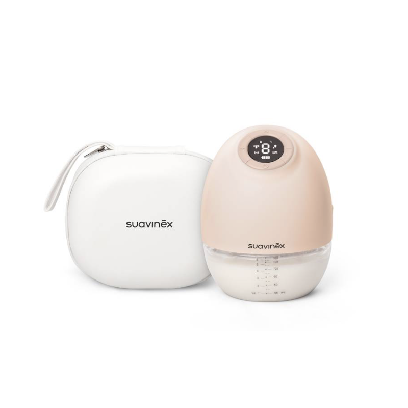 EXTRACTOR DE LECHE ELECTRICO MANOS LIBRES SUAVINEX 1 UNIDAD