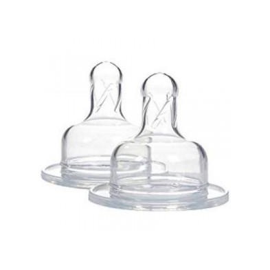 TETINA SILICONA BOCA ANCHA +3M DR BROWN´S NATURAL FLUJO