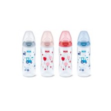 BIBERON FC+ PP SILICONA NUK FIRST CHOICE CON CONTROL DE TEMPERATURA 360 ML 6-18 MESES