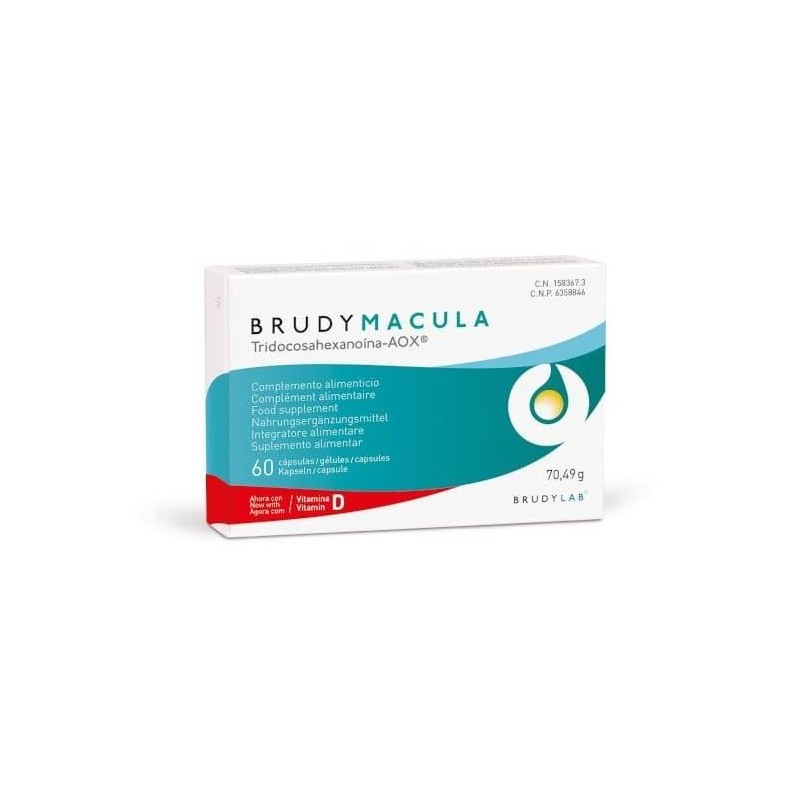 BRUDY MACULA 60 CAPSULAS