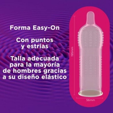 DUREX INTENSE ORGASMIC 12 UNIDADES
