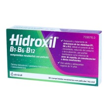 HIDROXIL B1 B6 B12 30 COMPRIMIDOS RECUBIERTOS