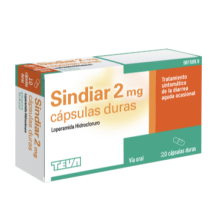 SINDIAR 2 MG 20 CAPSULAS
