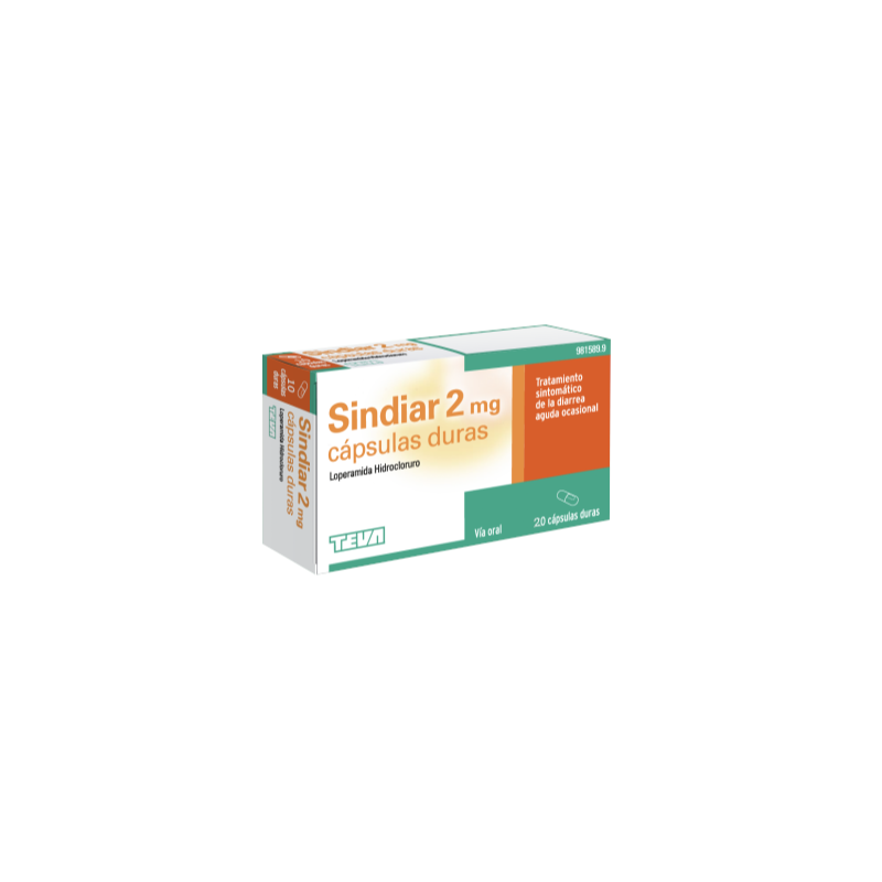 Sindiar 2mg 20 Cápsulas