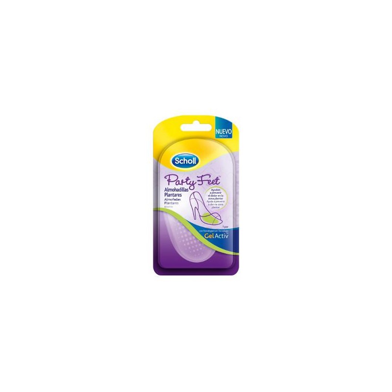 SCHOLL PARTY FEET GEL ALMOHADILLAS PLANTARES