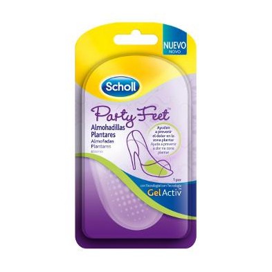 SCHOLL PARTY FEET GEL ALMOHADILLAS PLANTARES
