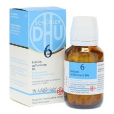 DHU KALIUM SULFURICUM 6D SAL DE SCHUESSLER Nº6