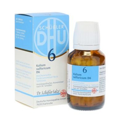 DHU KALIUM SULFURICUM 6D SAL DE SCHUESSLER Nº6