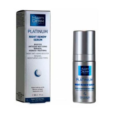MARTIDERM PLATINUM NIGHT RENEW SERUM 30 ML