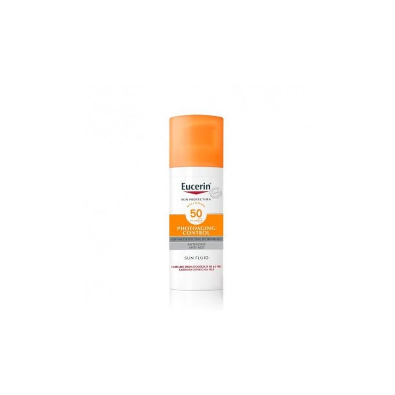 EUCERIN SUN FLUID ANTI AGE FPS 50+ 50 ML
