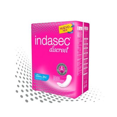 INDASEC NORMAL COMPRESA PERDIDAS LEVES BOLSA 24+