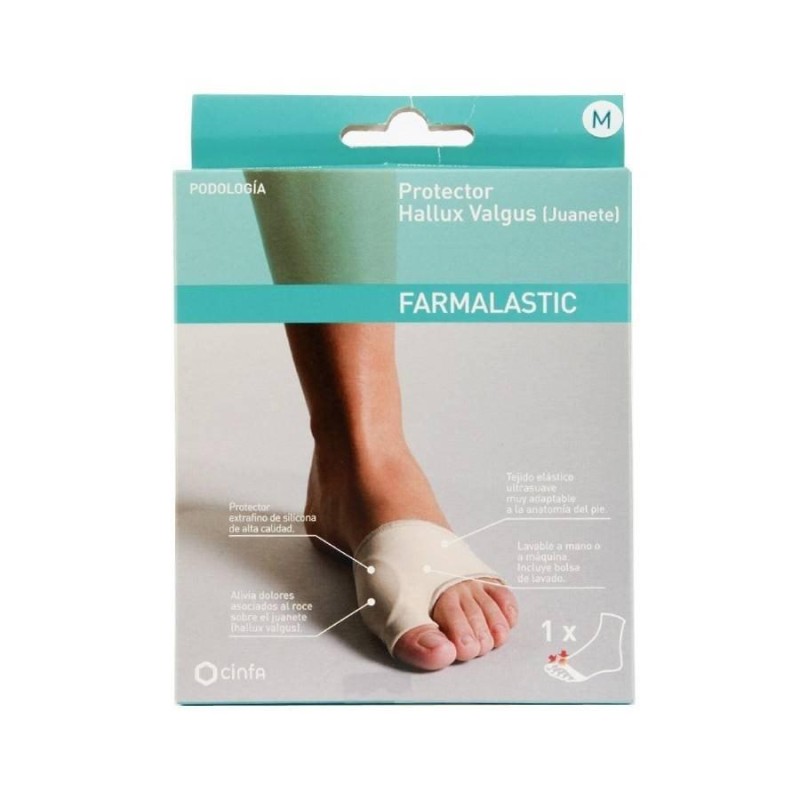 PROTECTOR JUANETES HALLUX VALGUS FARMALASTIC GEL