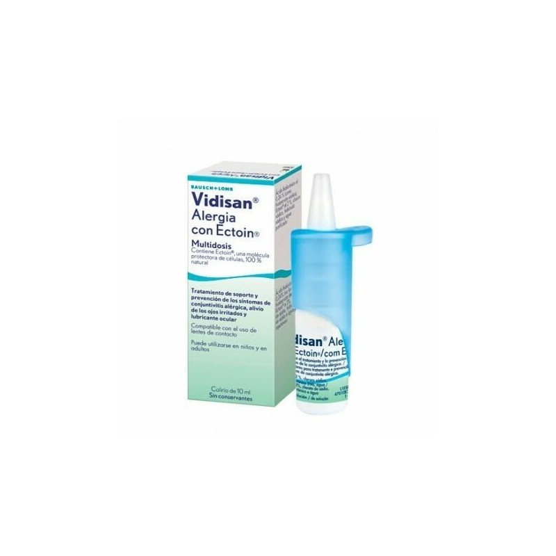 VIDISAN ALERGIA CON ECTOIN COLIRIO MULTIDOSIS 10 ml
