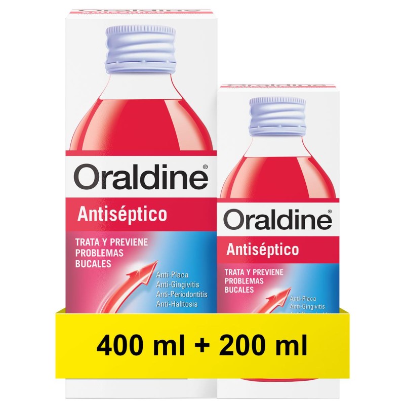 ORALDINE ANTISEPTICO 400+200ML