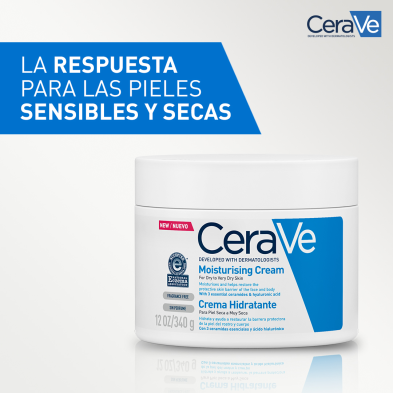 CERAVE CREMA HIDRATANTE PIEL SECA 340 G