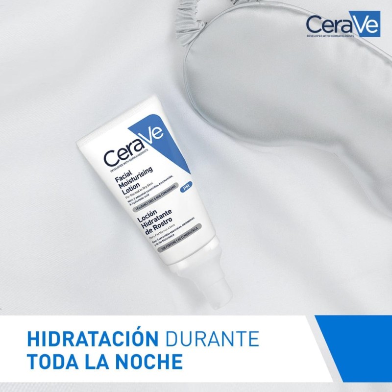 CERAVE LOCION HIDRATANTE DE ROSTRO PIEL NORMAL 52 ML