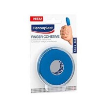 HANSAPLAST VENDA COHESIVA DEDOS 5X2.5CM AZUL
