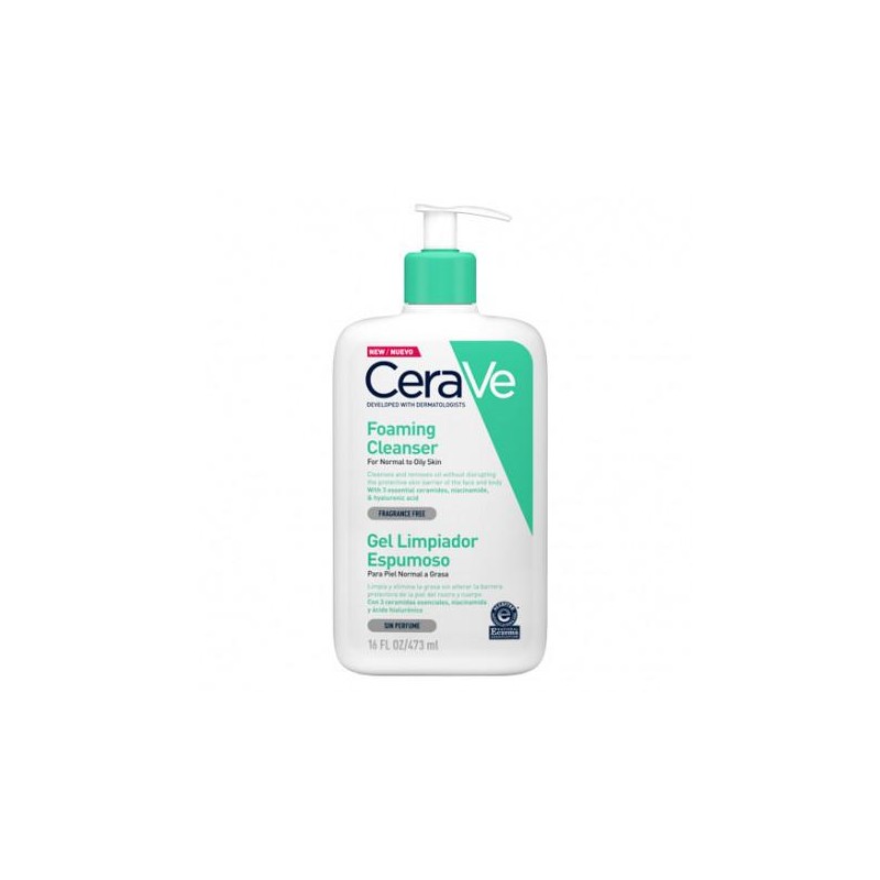 CERAVE LIMPIADOR GEL ESPUMOSO 473 ML