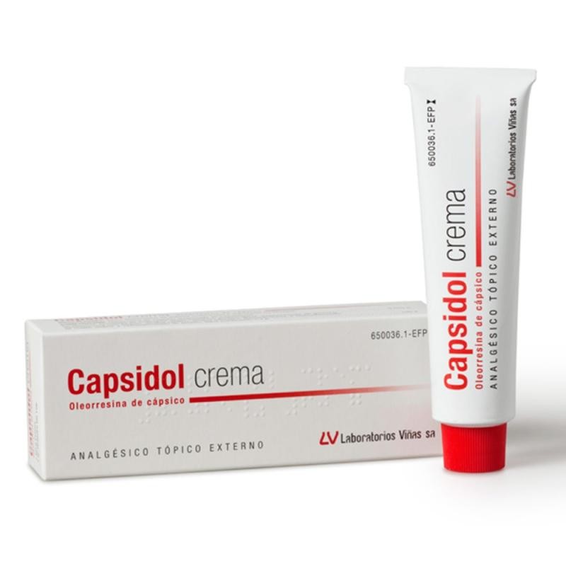 CAPSIDOL 0.25 MG/G CREMA 60 G