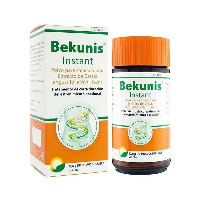BEKUNIS INSTANT 325 MG/DOSIS POLVO SOLUCION ORAL 17.6 G