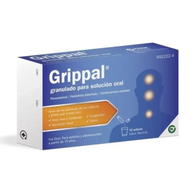 Grippal 650/4/10 Mg 10 Sobres