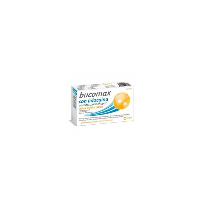 BUCOMAX LIDOCAINA 24 PASTILLAS PARA CHUPAR LIMON