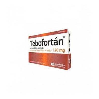 TEBOFORTAN 120 MG 30 COMPRIMIDOS RECUBIERTOS