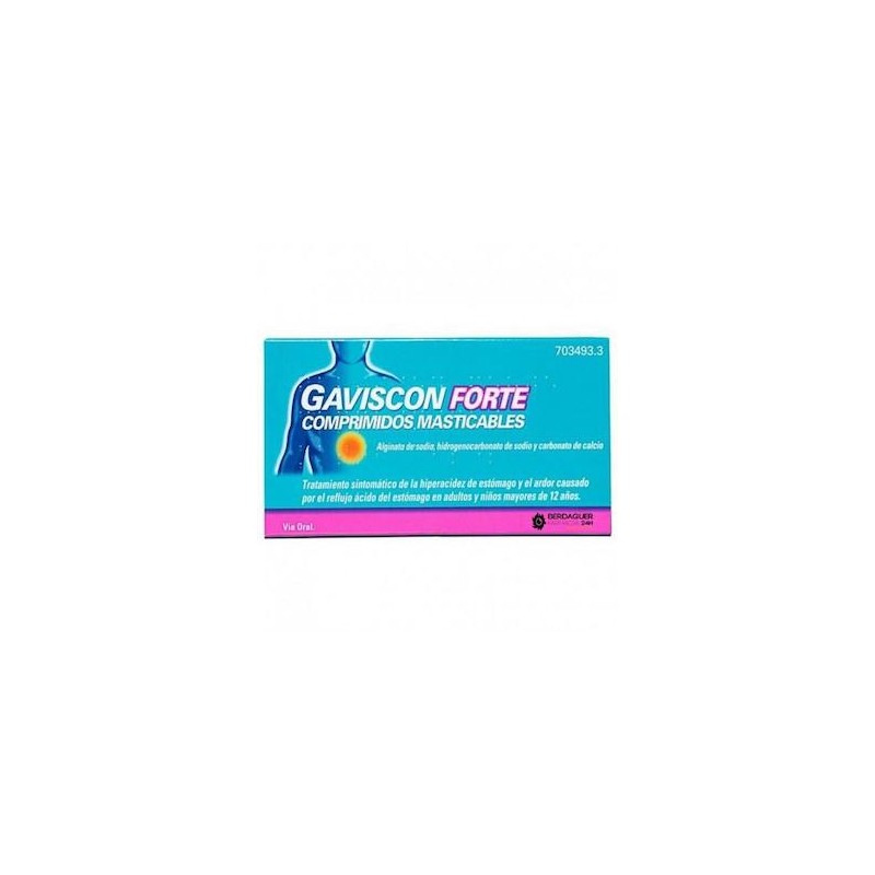 GAVISCON FORTE 48 COMPRIMIDOS MASTICABLES