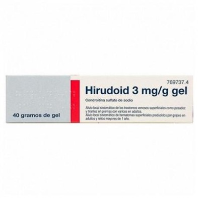 HIRUDOID 3 MG/G GEL TOPICO 40 G