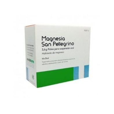 MAGNESIA SAN PELLEGRINO 3.6 G 20 SOBRES POLVO SUSPENSION ORAL