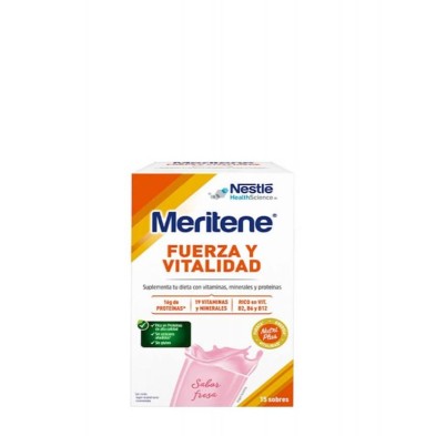 MERITENE 30 GR 15 UNIDADES FRESA