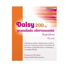 DALSY 200 MG 20 SOBRES EFERVESCENTES