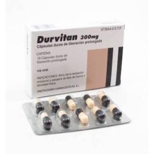 DURVITAN RETARD 300 MG 10 CAPSULAS LIBERACION PROLONGADA